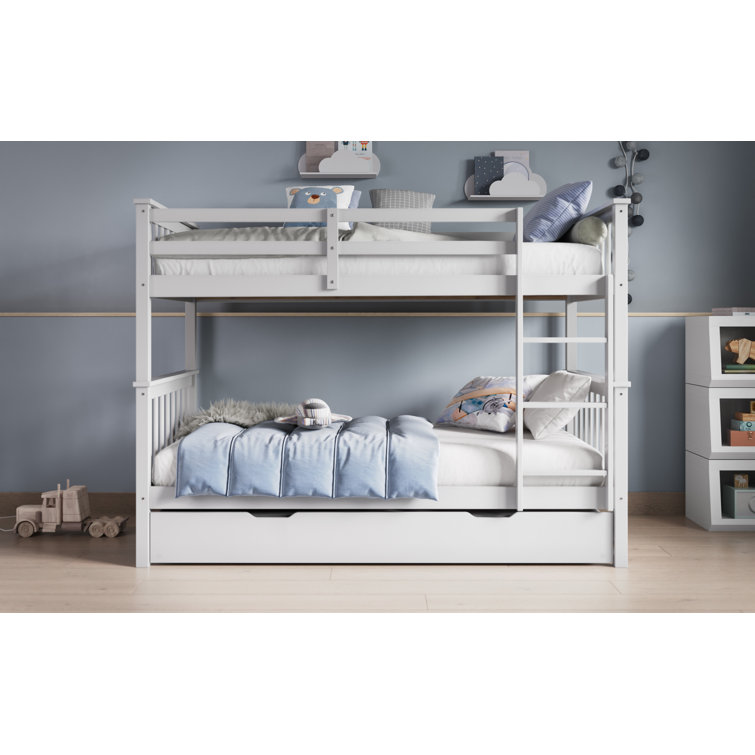 Wayfair bunk beds with on sale trundle